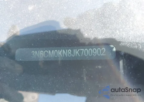 2018 Nissan Nv200 S z USA, uszkodzony, nr VIN 3N6CM0KN8JK700902